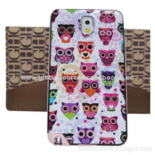 TPU Case with ABS Frame for Samsung Note 3, Various Colors, IMD Technology, OEM/ODM Orders Welcomed
